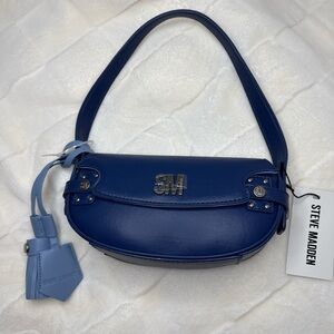 Steve Madden Navy Peony BWINDSOR Shoulder Bag